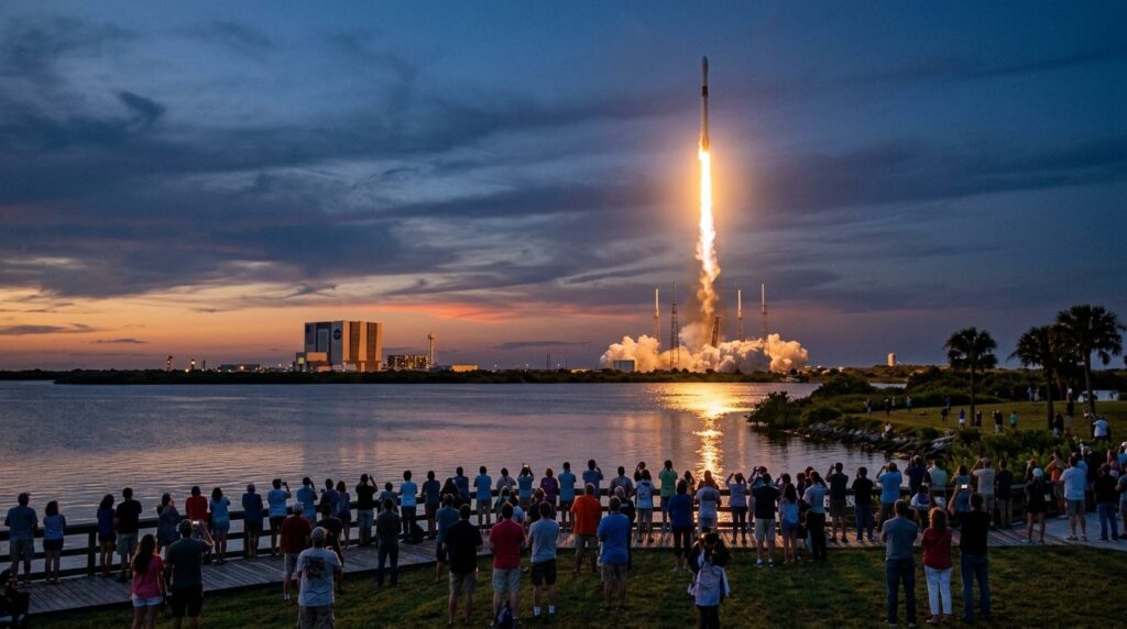 Google prépare le lancement de son premier satellite d&rsquo;IA à bord d&rsquo;un Falcon 9 la semaine prochaine : vers des data centers spatiaux innovants