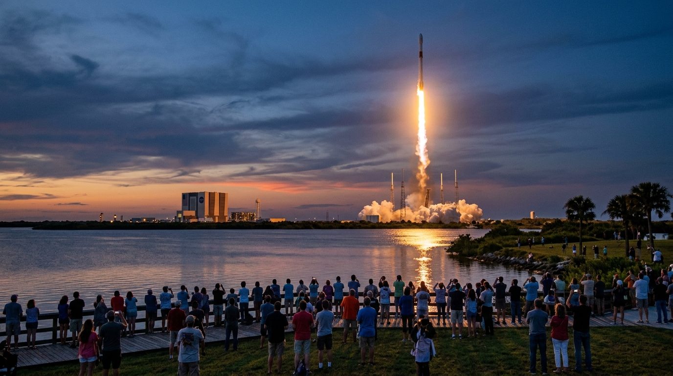 Google prépare le lancement de son premier satellite d&rsquo;IA à bord d&rsquo;un Falcon 9 la semaine prochaine : vers des data centers spatiaux innovants